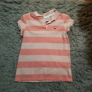 Lacoste girls polo